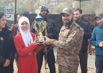 Col Santosh Mahdik Inter School Girls Kho-Kho Tournament, Kupwara