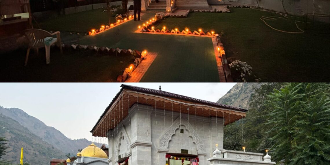 Diwali Celebrated at Historic Sharda Temple on LoC in Teetwal, Kashmir; Call to Open Sharda Route for Pilgrims
