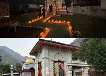 Diwali Celebrated at Historic Sharda Temple on LoC in Teetwal, Kashmir; Call to Open Sharda Route for Pilgrims