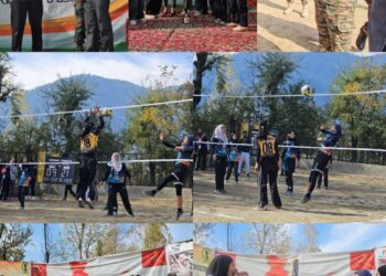 KUPWARA WOMEN’S VOLLEYBALL CHAMPIONSHIP SEASON – II FINALS PLAYED AT HIRRI KUPWARA