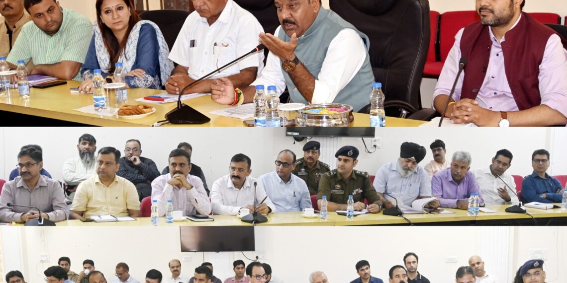 Dy CM reviews Jhiri mela preparations, emphasises focus on farmer welfare