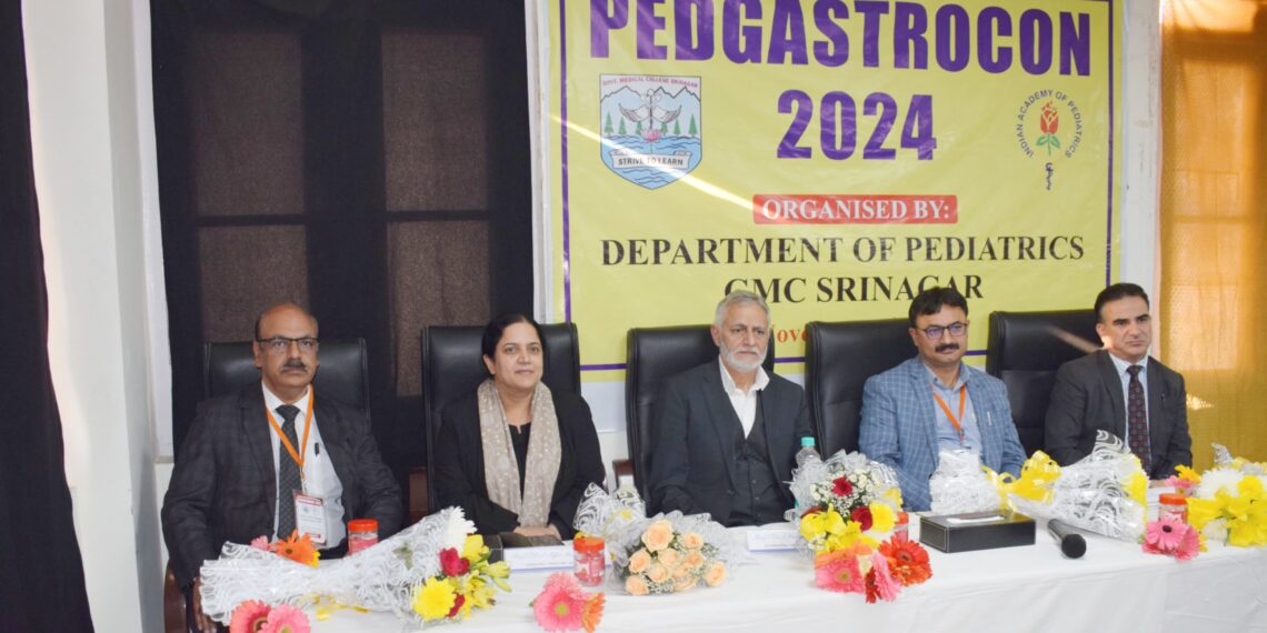 National level Conference PEDGASTROCON held by Department of Pediatrics GMC Srinagar