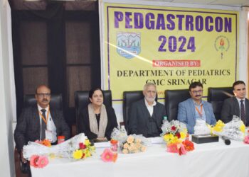 National level Conference PEDGASTROCON held by Department of Pediatrics GMC Srinagar
