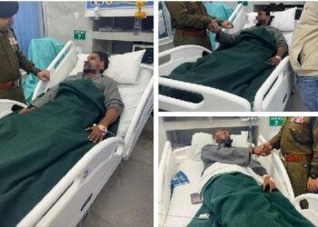 IGP Kashmir visits injured jawans of Khanyar encounter; assures them of full support throughout their recovery