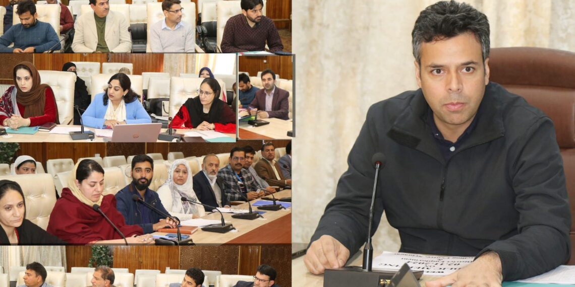 DC Srinagar chairs District-Level Implementation Committee Meeting on Mission Youth Schemes