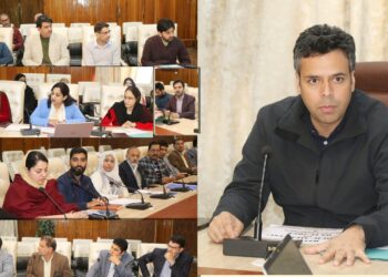 DC Srinagar chairs District-Level Implementation Committee Meeting on Mission Youth Schemes
