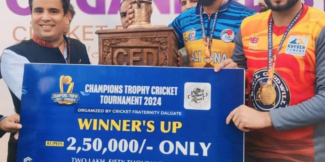 Royal Good Will Clinches Victory in Champions Trophy T20 Finale Organized by Cricket Fraternity Dalgate