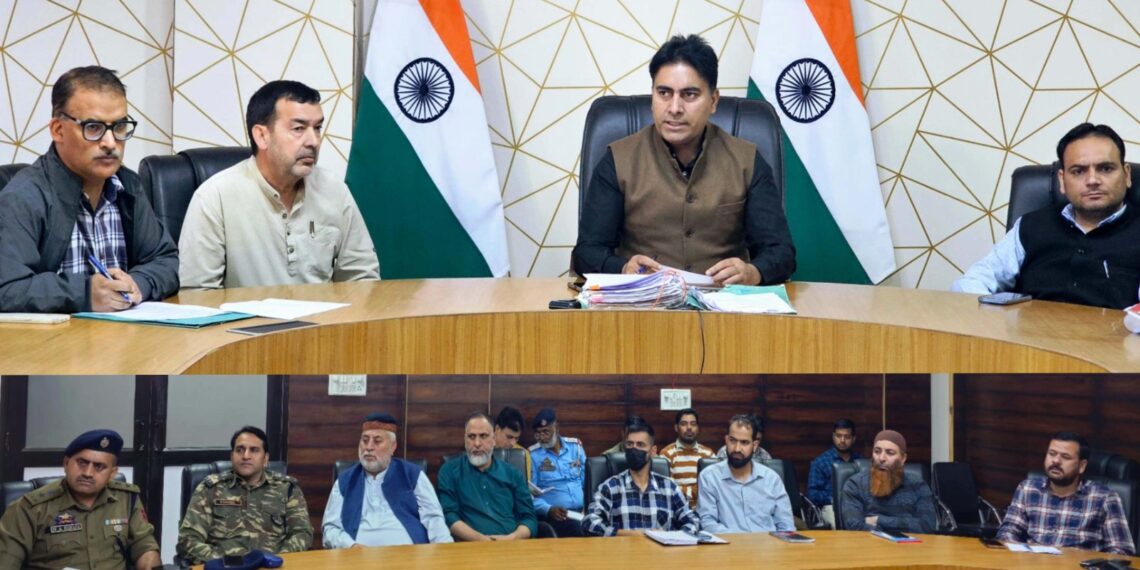 District Admin Kishtwar prepares for Urs Shah Asrar-ud-Din Sahib (RA)