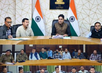 District Admin Kishtwar prepares for Urs Shah Asrar-ud-Din Sahib (RA)