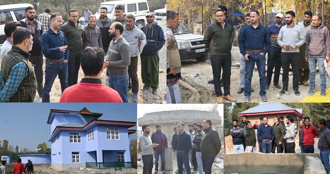 DC Shopian visits several areas to inspect WSS
