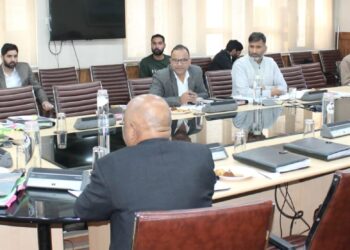 CS chaired Executive Committee Meeting of Sainik School Manasbal