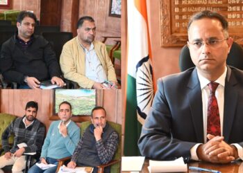 DDC Shopian chairs meeting on widening & upgradation of Shirmal – Kukli Mazaar Road