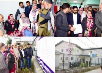 Sakeena Masood visits Budgam, inspects healthcare facilities at CHC Chattergam, SDH Chadoora