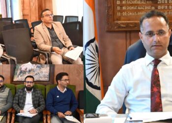 DC Shopian conducts review of Revenue department