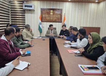 Div Com Kashmir reviews Winter Preparedness in Baramulla