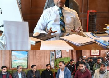 DC Shopian meets Telecom operators; discusses coverage of services in shadow areas especially Mughal Road