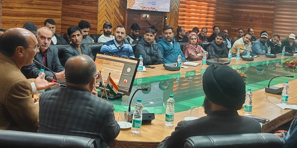 Director Agriculture inaugurates physical training of SATHI portal phase ll