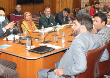 Deputy CM reviews progress on PWD projects in Shopian, Pulwama