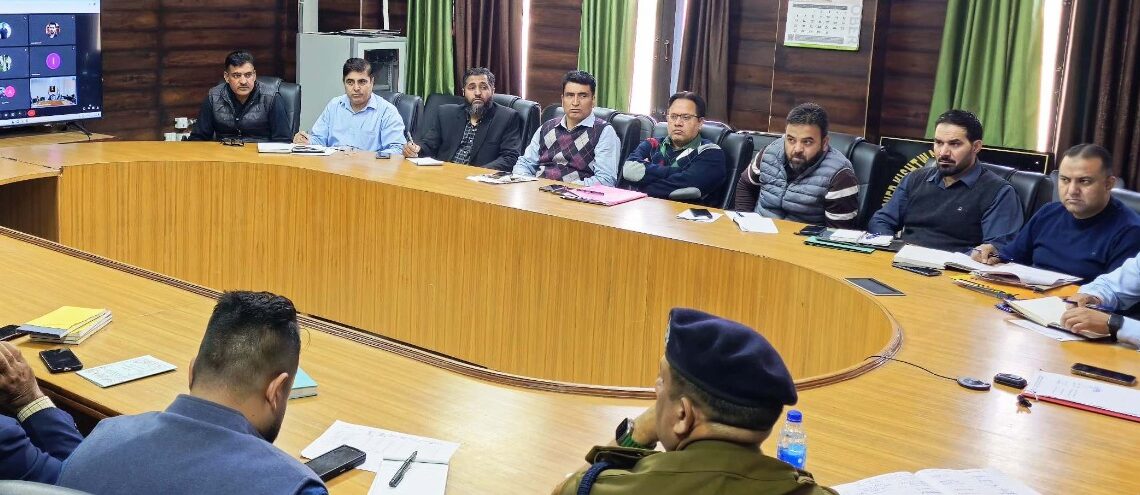 DC Chairs District Red Cross Society Meeting at Kishtwar