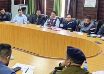 DC Chairs District Red Cross Society Meeting at Kishtwar