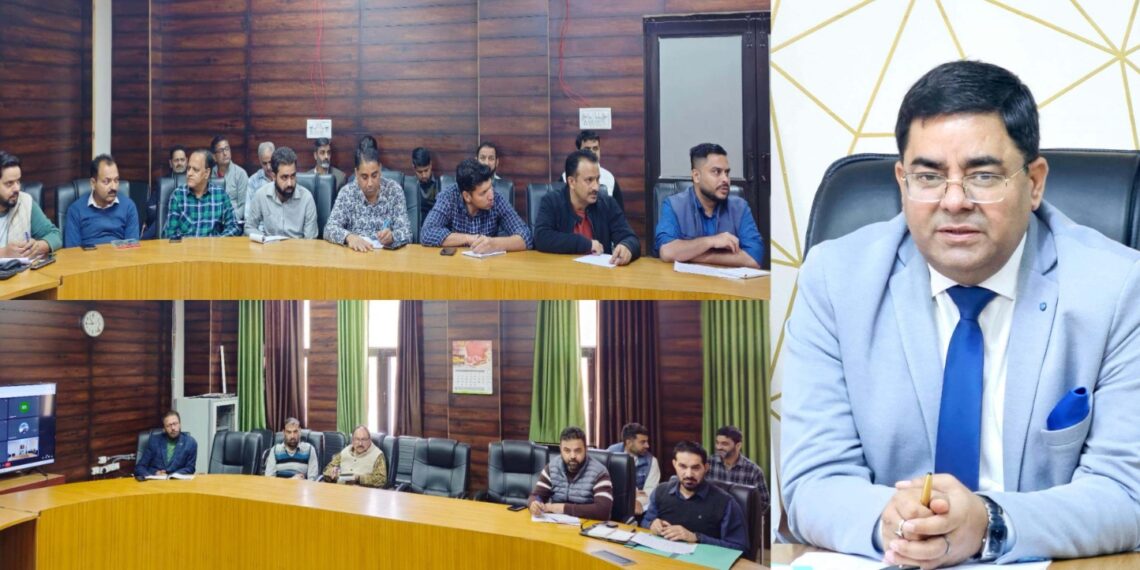 DC Kishtwar reviews working of Revenue Department