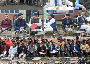 DC Shopian chairs Block Diwas at Baskuchan, Imam Sahib