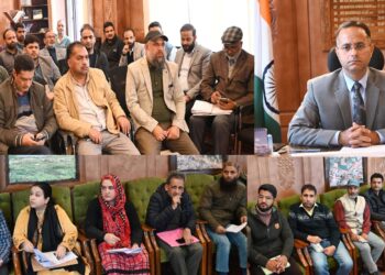 DC Shopian chairs meeting on PM- RUGA