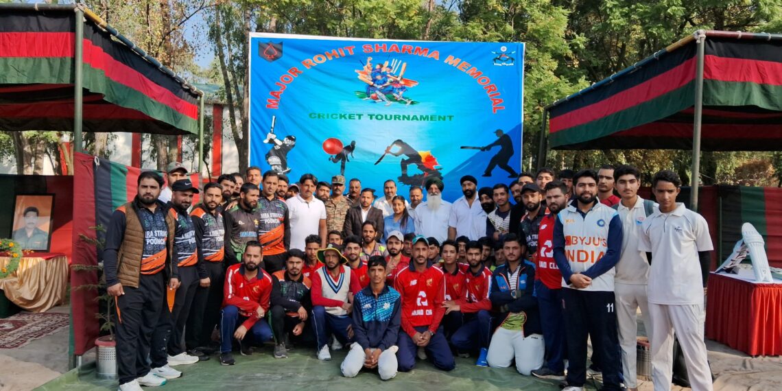 Shaheed Major Rohit Sharma Cricket Tournament Kicks Off at Pritam Singh Stadium