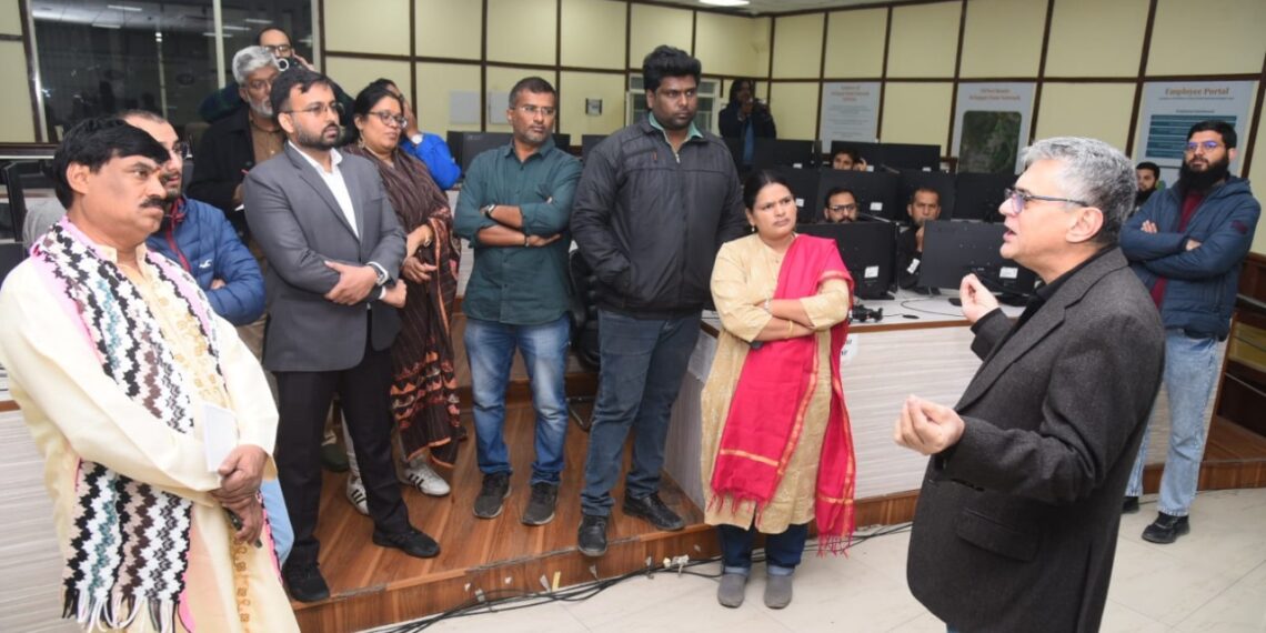 Hyderabad Media Delegation Concludes J&K Tour with a Visit to Srinagar Smart City’s ICCC