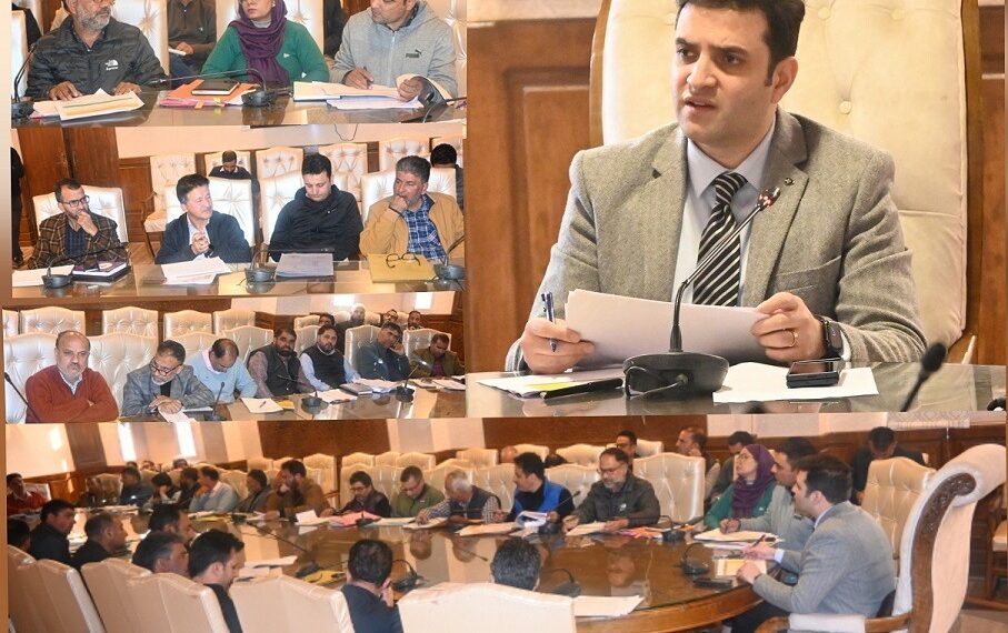 DDC Kulgam reviews progress of Works under District Capex Budget 2024-25