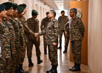 CHIEF OF THE ARMY STAFF, GENERAL UPENDRA DWIVEDI REVIEWS OPERATIONAL PREPAREDNESS OF WESTERN COMMAND