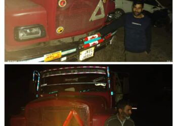 _Illegal extraction & transportation of minerals_  Police seizes 2 vehicles; Arrests 2 drivers in Baramulla