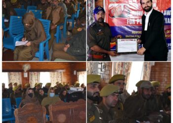“Practical Training Programme on New Laws for Constables” commences at DPL Kupwara & Handwara