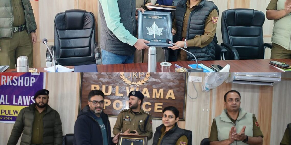 Police organises practical & legal training for police personnel in Pulwama