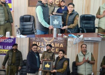 Police organises practical & legal training for police personnel in Pulwama