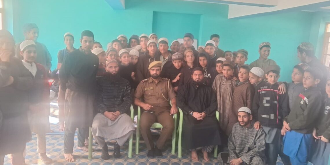 Police foster connection with the community through educational outreach in Handwara