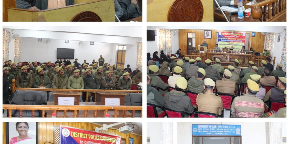Police organises practical & legal training for police personnel in Ganderbal