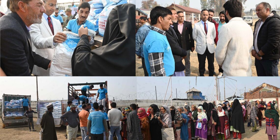 DC Shopian inaugurates the Food Bumpers Distribution function