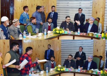 Chief Minister visits his Home Constituency – Ganderbal