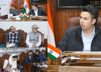 Dharti Aaba Janjatiya Gram Utkarsh Abhiyan  DC Srinagar discusses Action Plan; stresses for effective implementation of scheme to benefit tribal population