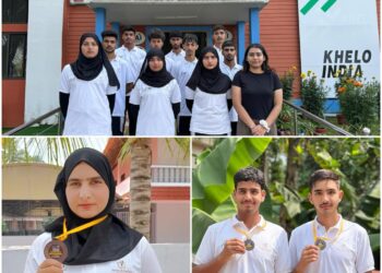 J&K Athletes Shine at All India Inter SAI Rowing Championship
