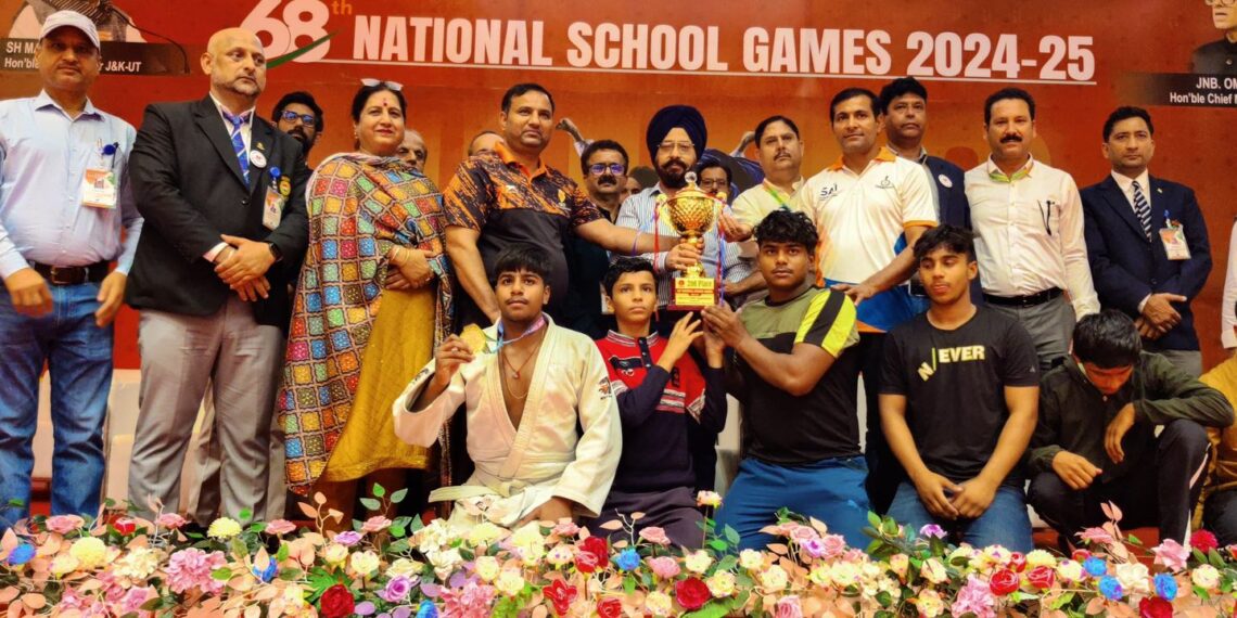 68th National School Games U-17:Boys Judo  Delhi emerges overall Champion; Haryana, Punjab claim 2nd & 3rd spot