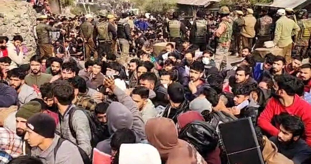 Thousands of youth lined up at Army recruitment rally in Baramulla