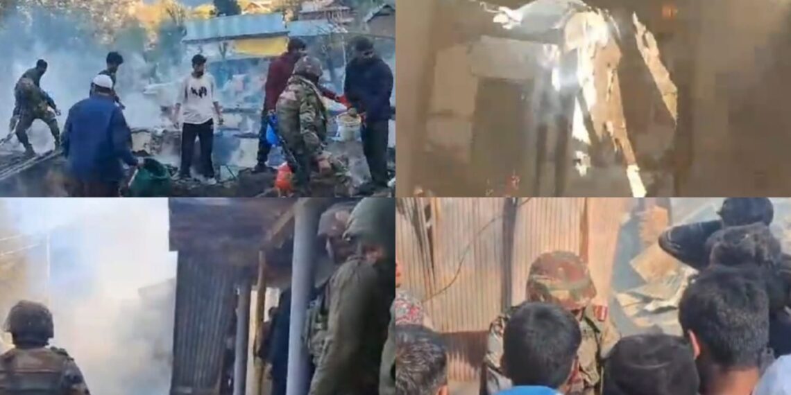 Army Comes to the Rescue: Fire Contained in Ibkot Village