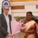 CM Omar meets President Droupadi Murmu at Rashtrapati Bhavan