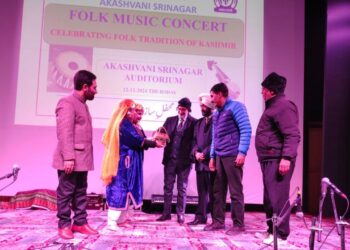 Akashvani Srinagar Hosts Enthralling Folk Musical Concert