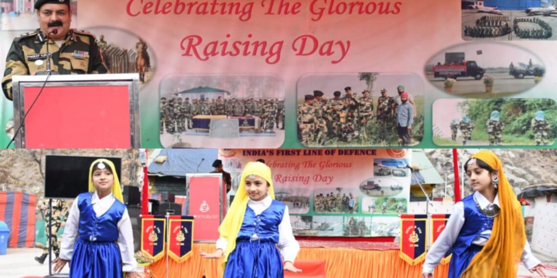 BSF 89 Battalion Celebrates Raising Day in Tanghdar