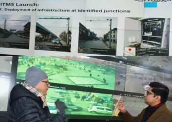 CEO SSCL inaugurates Intelligent Traffic Management System