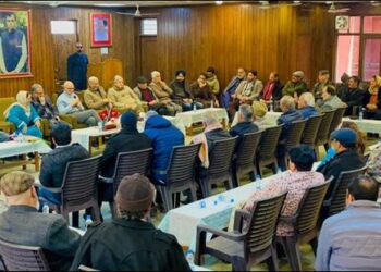 CM Omar Chairs NC’s Provincial Committee Meet