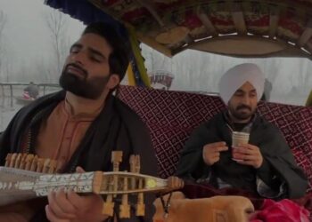 Diljit Dosanjh enjoys Kashmir’s beauty, shares special moments from Dal Lake